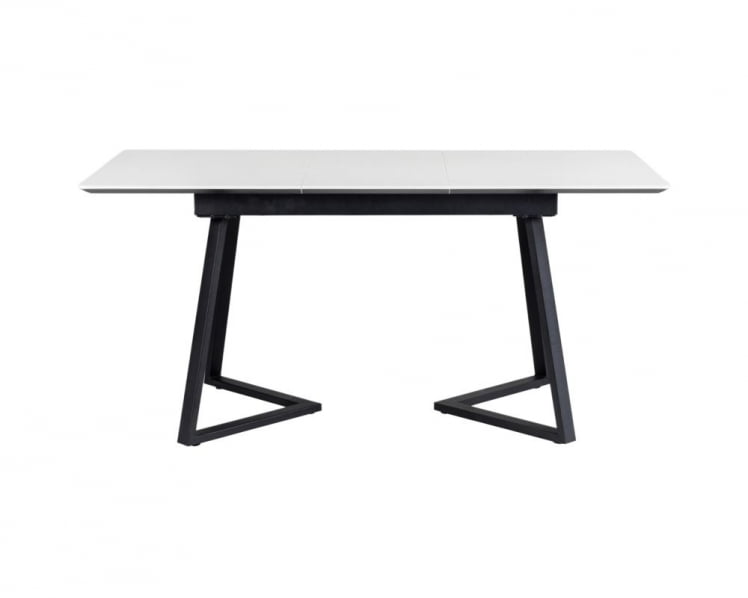 Стол Роналдо раздвиж. 140-180 Светлый мрамор/Бабочка_1