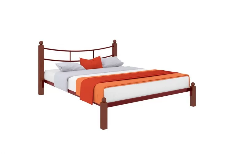Кровать София Lux 1400х1900 Желтая_0