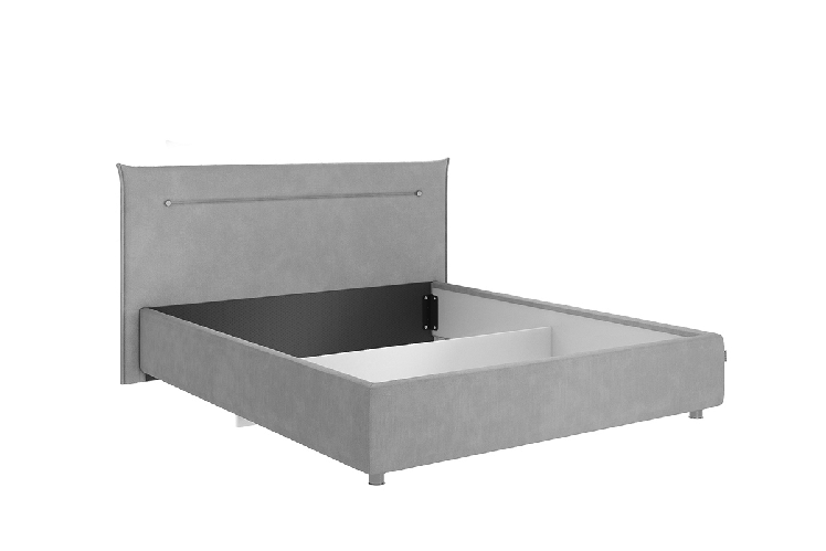 Кровать 1.6 Альба с подъем. механизмом ZP.KM1.6-15 топаз (велюр)_2