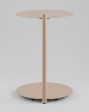 Журнальный столик Siara металл капучино_7