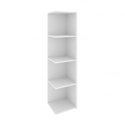 Модуль приставной 4 ячейки LOCKER plus LK.PM-4 Белый Бриллиант_0