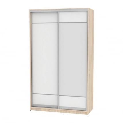 Шкаф-купе Б-220х135х60-2(ДСС-Белый-Д7Д8) / B-220х135х60-2(ДСС-Белый-D7D8)_0