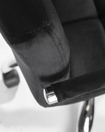 Офисное кресло для персонала DOBRIN TERRY (черный велюр (MJ9-101)) 2 шт_10