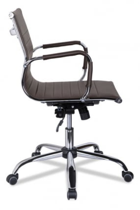 Кресло для персонала CLG-620 LXH-B Brown_6