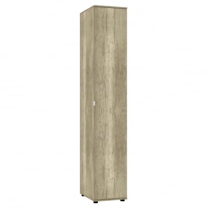 Шкаф распашный Алиса(H2)2230х400х540сторцевойручкой(ДКМ)_0