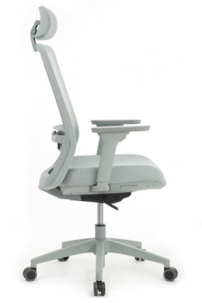 Кресло Work W-218C BLUE Голубой_1