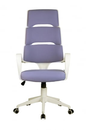 Кресло оператора Riva Chair SAKURA (белый пластик) Лиловый_2