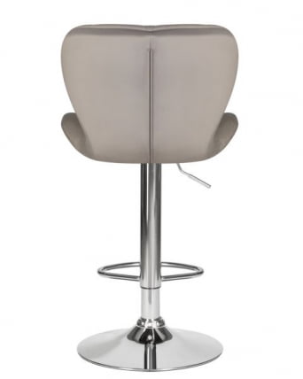 Стул барный DOBRIN BARNY (серый велюр (MJ9-75)) 2 шт_5