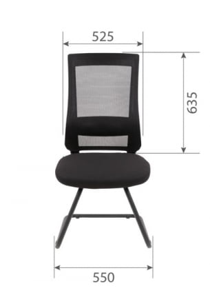 Офисное кресло CHAIRMAN 500 V ткань Черный_13