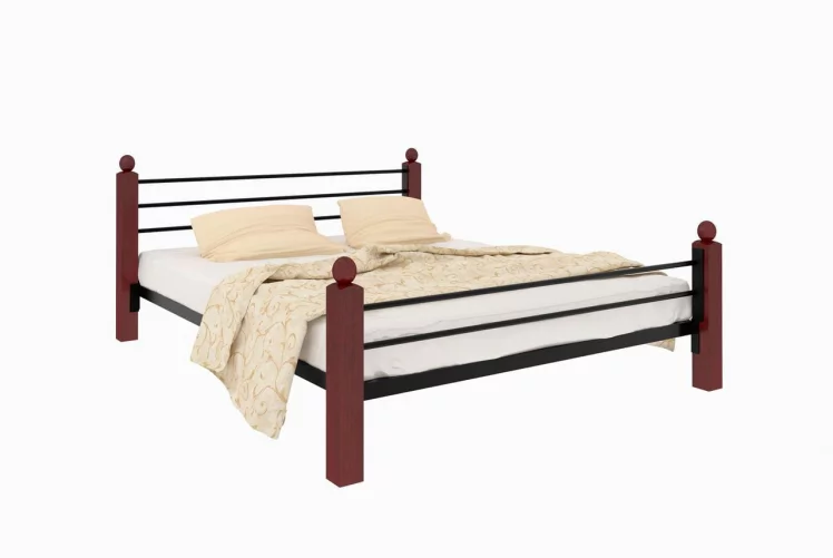 Кровать Милана Lux plus 1200х1900 Синяя_0