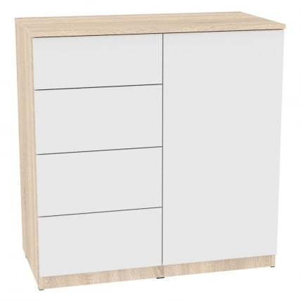 Комод Калисто(К20)923х902х468ПУСХтоОПЕН(ДСС-Белый) / Калисто(K20)923х902х468PUSHtoOPEN(ДСС-Белый)_0