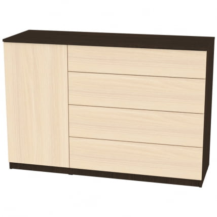 Комод Калисто(К42)923х1352х468ПУСХтоОПЕН(Венге-ДМ) / Калисто(K42)923х1352х468PUSHtoOPEN(Венге-ДМ)_0