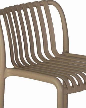 Стул полубарный DOBRIN CHLOE (бежевый) 4 шт_5