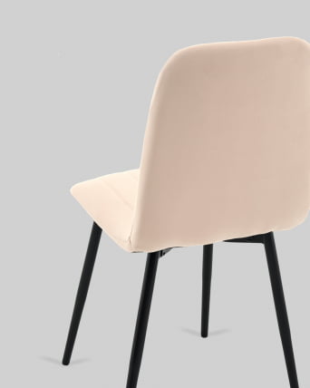 Стул Еаси нев велюр бежевый / Easy new_7