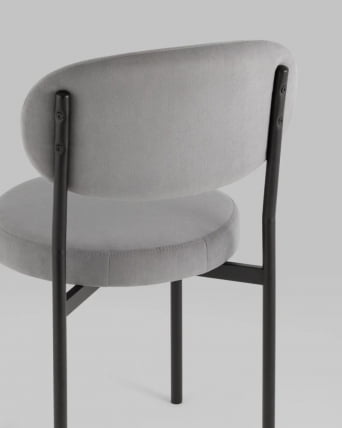 Стул Бриф SN велюр Серый_6