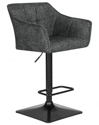 Стул барный DOBRIN RALF (серый твид (LEO11))_1