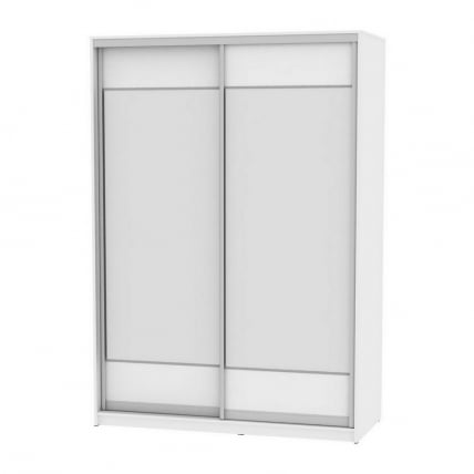 Шкаф-купе B-230х160х60-2(Белый-D8D8)_0