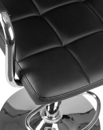 Стул барный DOBRIN KRUGER ARM (черный) 2 шт_7