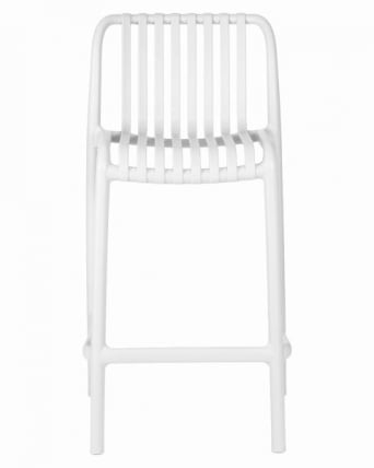 Стул полубарный DOBRIN CHLOE (белый) 4 шт_2