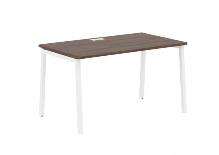 Стол письменный EDIS ELST 1380 Дуб Денвер темный Белый_0