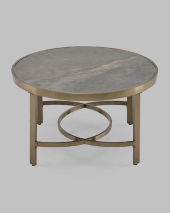 Журнальный столик Адриана 80*80 см серая керамика_4