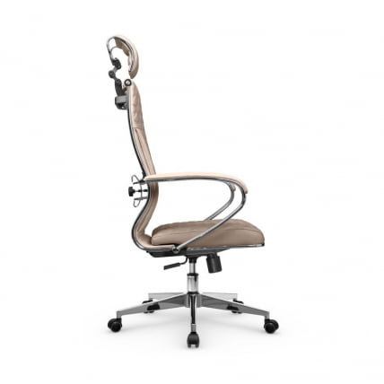 Кресло руководителя Metta L 2c 44C/K116 Infinity Easy Clean (MPES) Комплект 3 Темно-бежевое_2
