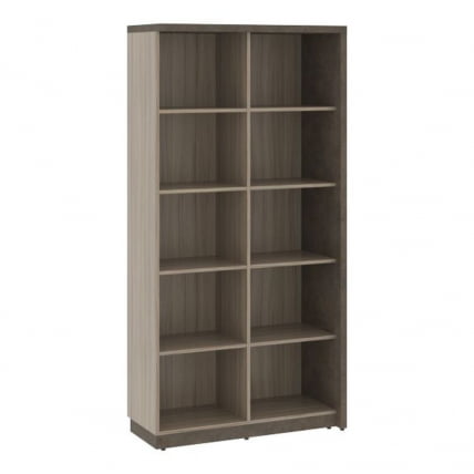 Стеллаж высокий на 5 секций правый WOOD&STONE СФ-534804 Бетон Чикаго темный Дрифтвуд_0