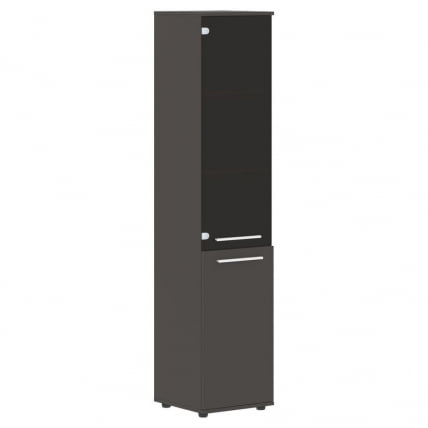 Шкаф-колонка комбинированная левая EDIS EHCS 42.2 L Мокко Белый Мокко_0