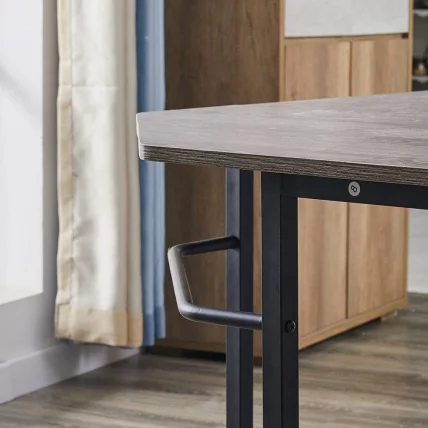 Угловой письменный стол KIWI Черный дуб BLACK OAK_3