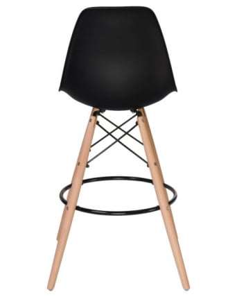 Стул барный DOBRIN DSW BAR (ножки светлый бук, цвет сиденья черный (B-03)) 2 шт_5