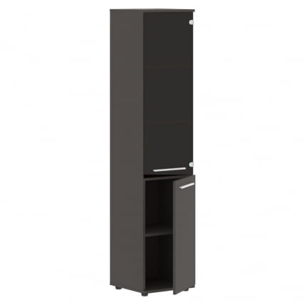 Шкаф-колонка комбинированная правая EDIS EHCS 42.2 R Мокко Белый Мокко_1