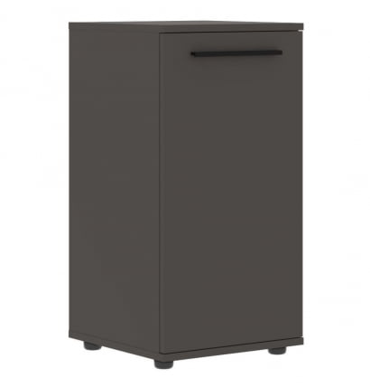 Шкаф колонка с глухой малой дверью EDIS ELCS 42.1 Мокко Черный Мокко_0