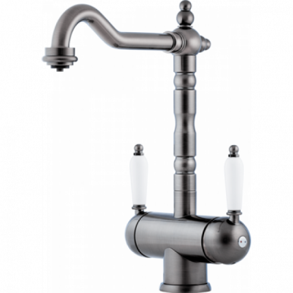 Смеситель Омоикири Амагасаки-Си Латунь/Серебро / Omoikiri Amagasaki-Si_0