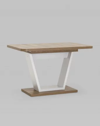 Стол раскладной Vector 120-160 дуб Ка-пепел_1