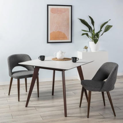 Стол Лунд 960*960 мрамор Бианко Темный орех_7