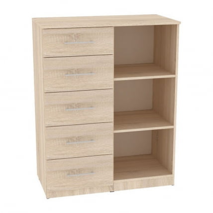 Комод Калисто(К37)1147х902х468ручкарейлинг160мм(ЯШТ-ЯШС) / Калисто(K37)1147х902х468ручкарейлинг160мм(ЯШТ-ЯШС)_1