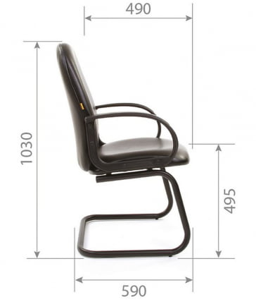 Офисное кресло Chairman 279В Черное / 279V_4