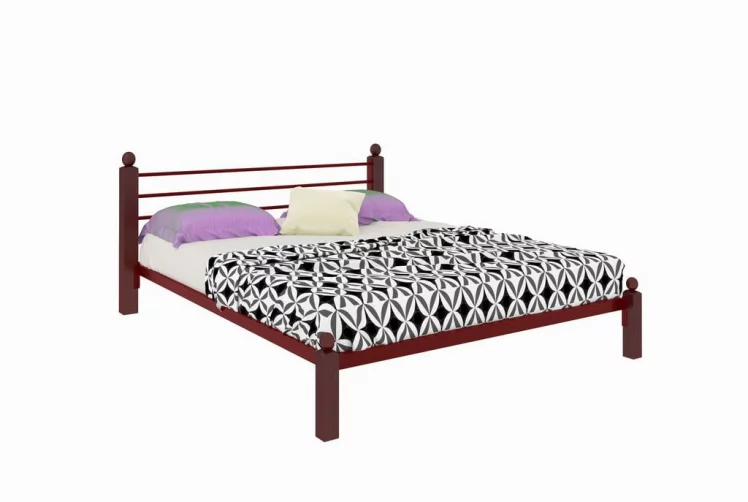 Кровать Милана Lux 1600х1900 Красная_0