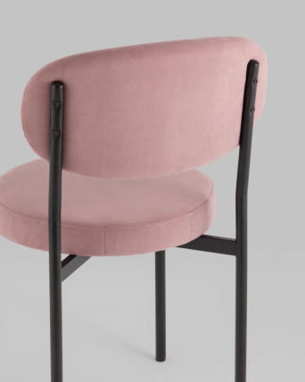 Стул Бриф SN велюр Пыльно-розовый_6
