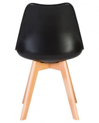 Стул обеденный DOBRIN JERRY SOFT (ножки светлый бук, цвет сиденья черный (B-03)) 4 шт_6