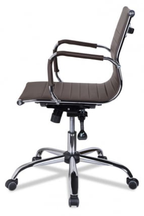 Кресло для персонала CLG-620 LXH-B Brown_1