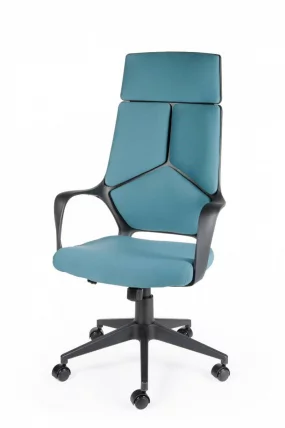 Кресло офисное IQ CX0898H Black blue_0