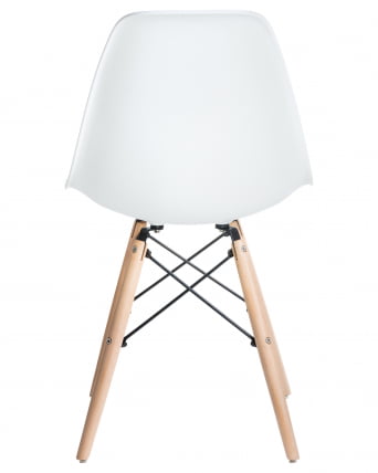 Стул обеденный DOBRIN DSW (ножки светлый бук, цвет белый (W-02)) 4 шт_5