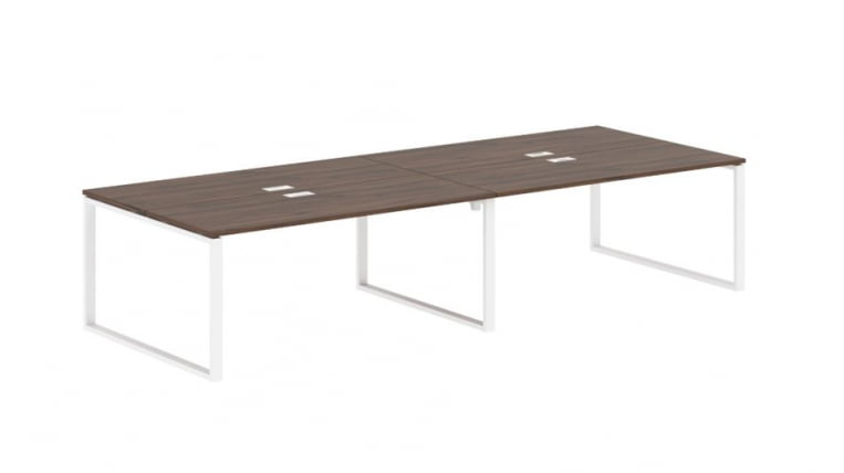 Бенч-система EDIS EQWST 3513 Дуб Денвер темный Белый_0