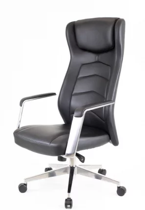 Кресло для руководителя Everprof Parlament Кожа Черный_6
