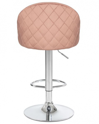 Стул барный DOBRIN MILANA (пудрово-розовый велюр (MJ9-32)) 2 шт_5
