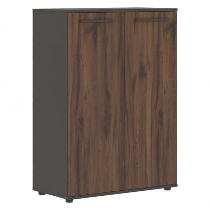 Шкаф с глухими средними дверьми EDIS EMCS 85.1 Дуб Денвер темный Мокко Мокко_0