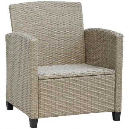 Плетеный комплект мебели с диваном AFM-804B Beige_2