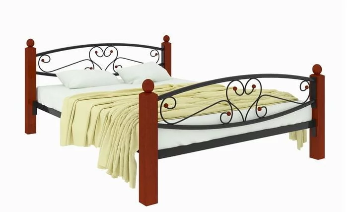 Кровать Каролина Lux plus 1600х1900 Черная_0