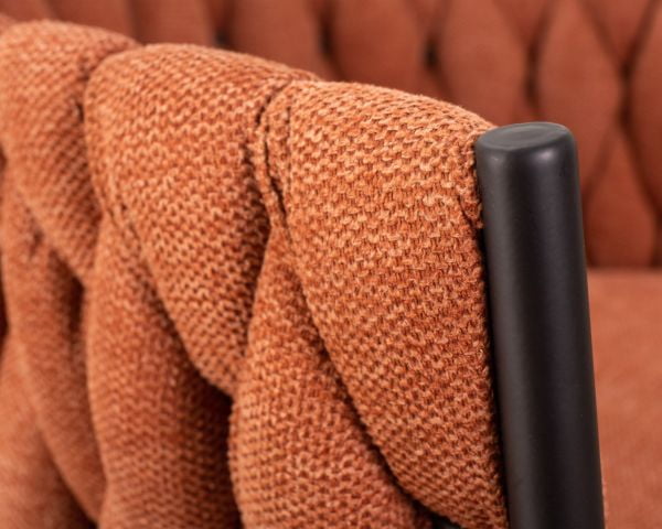 Стул барный DOBRIN LEON (оранжевая ткань (LAR 275-27)) 2 шт_10